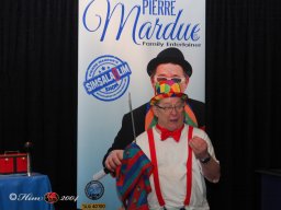 Pierre Mardue im Gleisgarten am 21. April 2024